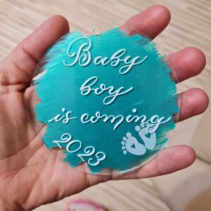 Alternative view of Glob - Baby boy is coming