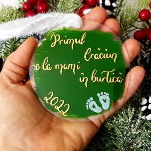 Glob - Primul Craciun e la Mami in Burtica / Verde